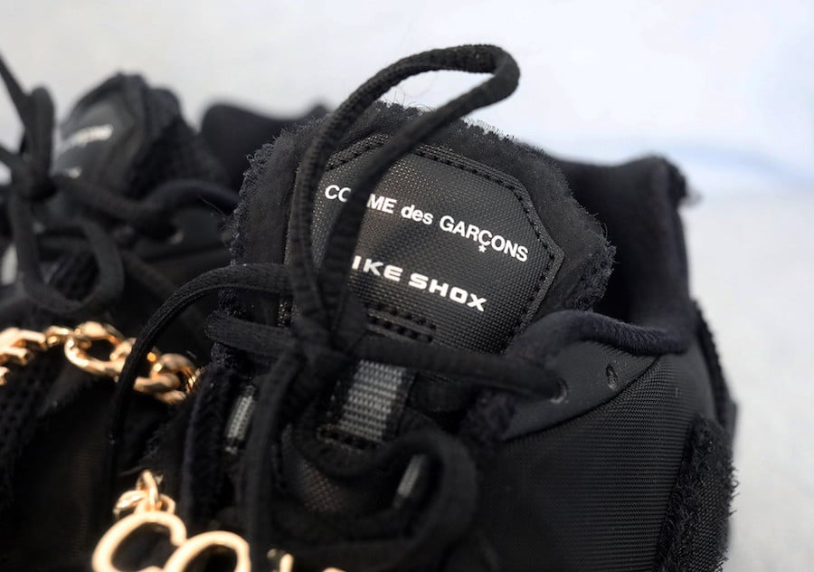 Comme des Garcons Nike Shox TL Triple Black Release Info