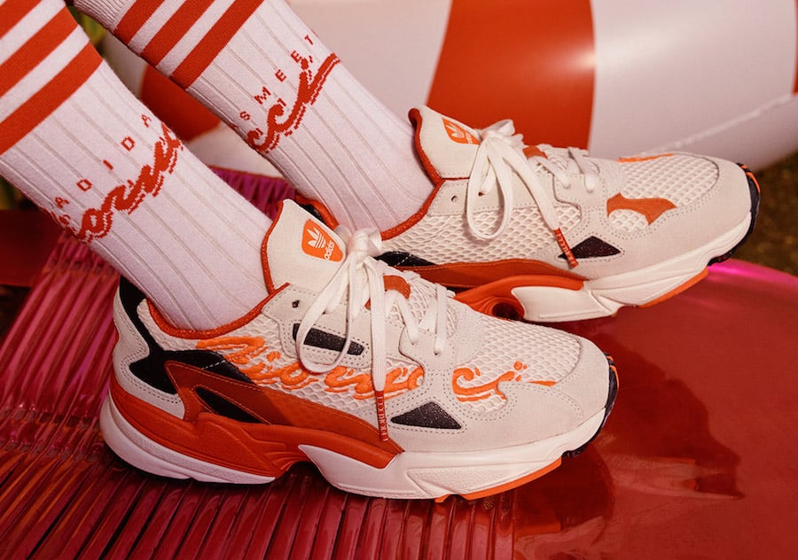 adidas falcon peach