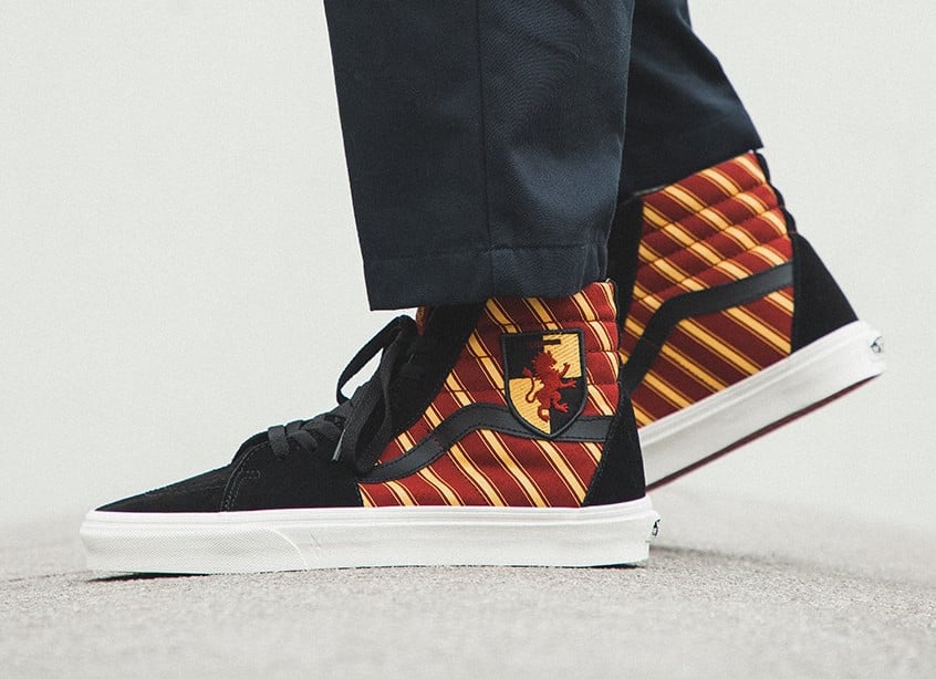 Harry Potter Vans Collection On Feet