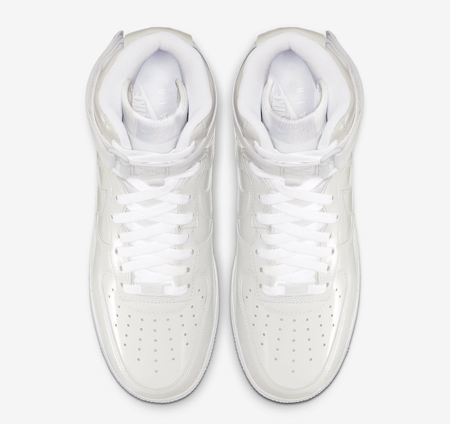 Nike Air Force 1 High Sheed Triple White 743546-107 Release Info Price