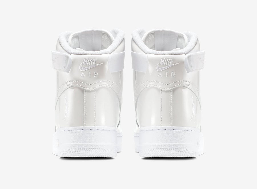 Nike Air Force 1 High Sheed Triple White 743546-107 Release Info Price