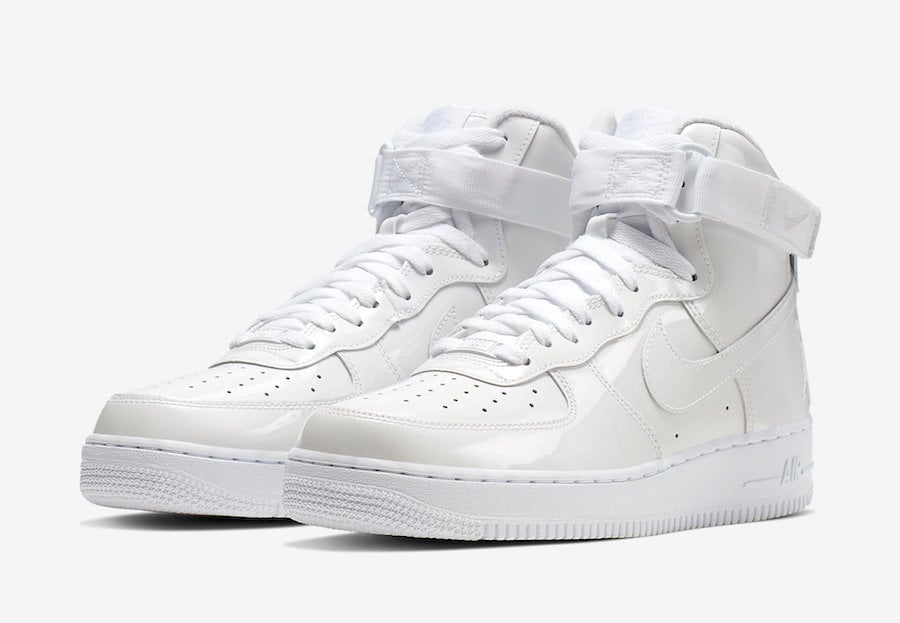 Nike Air Force 1 High Sheed Triple White 743546-107 Release Info Price