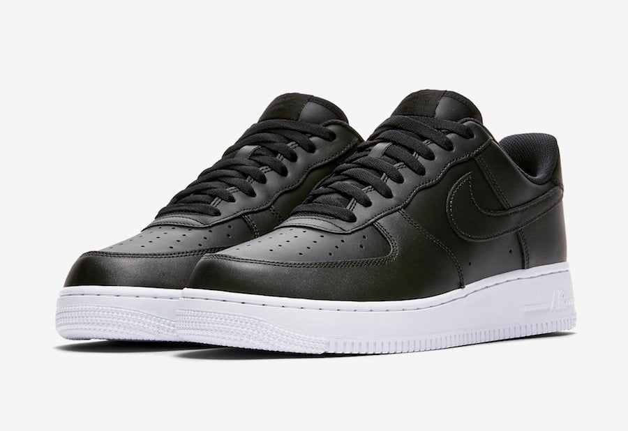 Nike Air Force 1 Low in Black and White Starting to Release