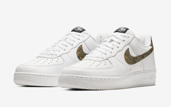 Nike Air Force 1 Low Premium QS Ivory Snake AO1635-100 - Fastsole