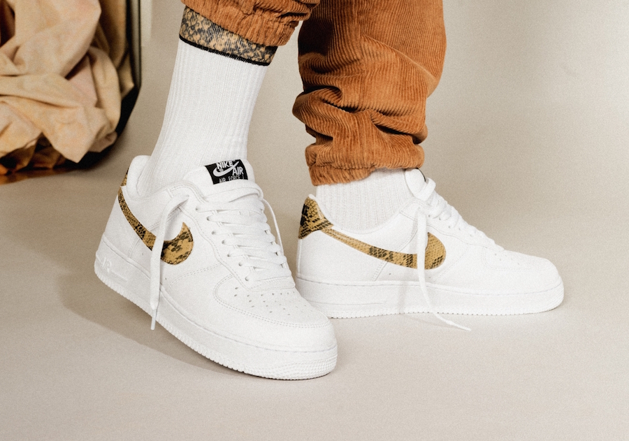 Nike Air Force 1 Low ‘Ivory Snake’ is Returning