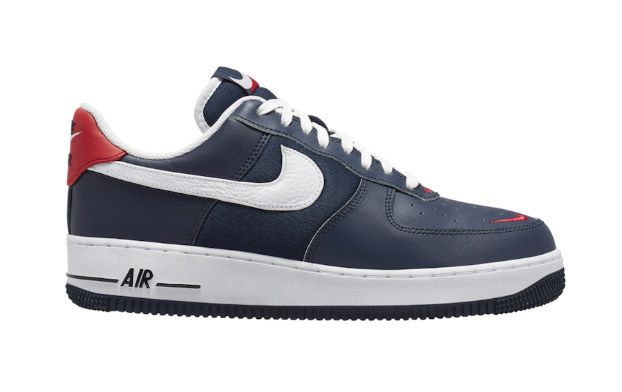 Nike Air Force 1 Low Obsidian White University Red CJ8731-400 Release Info