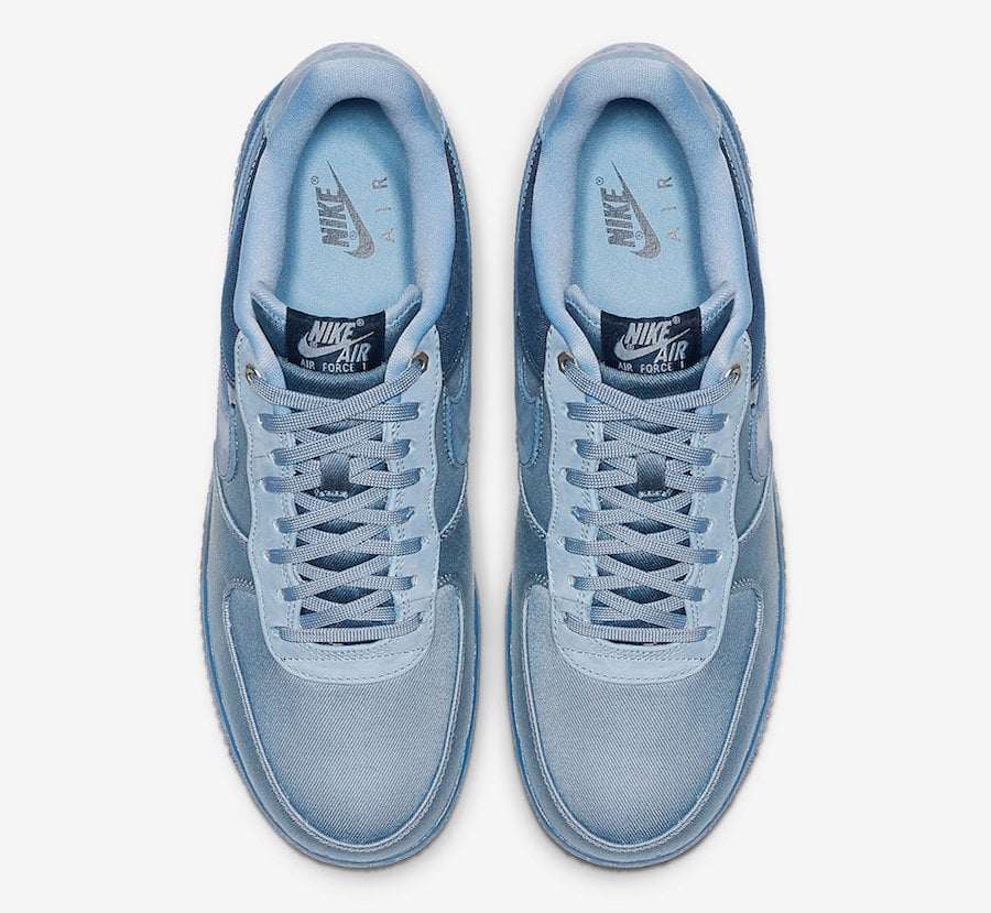 Nike Air Force 1 Low Premium Denim Ashen Slate Diffused Blue CI1116-400 Release Info