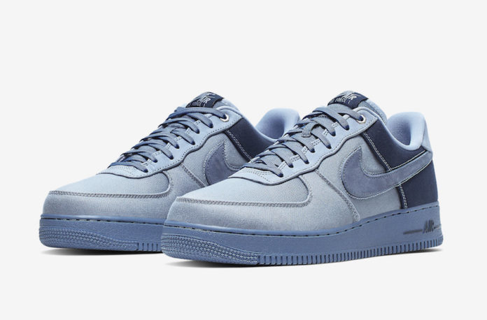 Nike Air Force 1 Low Premium Denim Ashen Slate Diffused Blue CI1116-400 Release Info | SneakerFiles