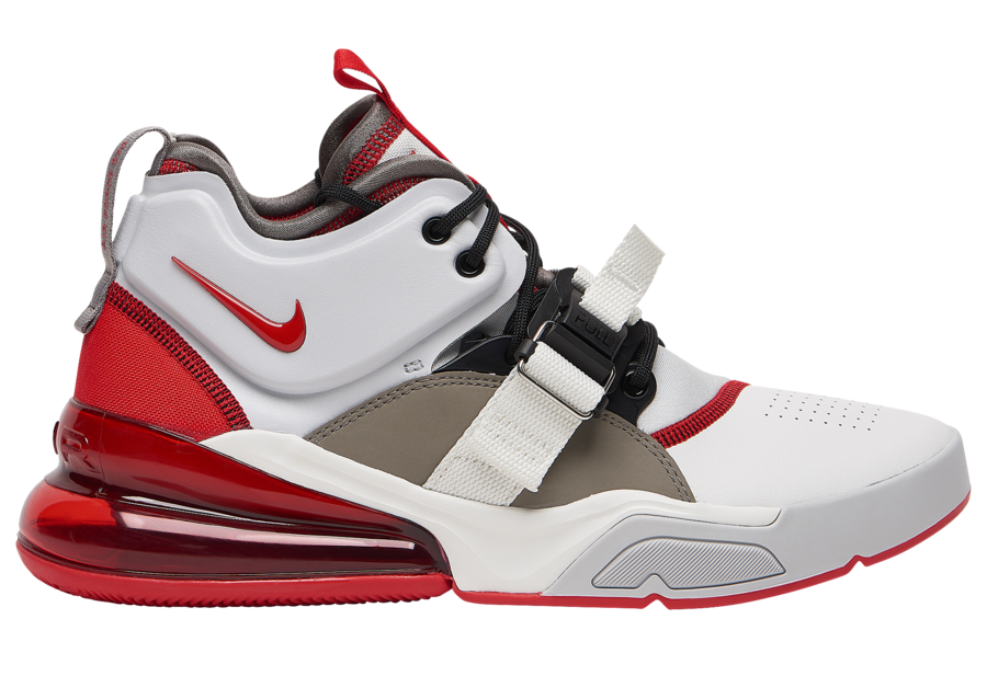 Nike Air Force 270 White University Red AH6772-102 Release Info