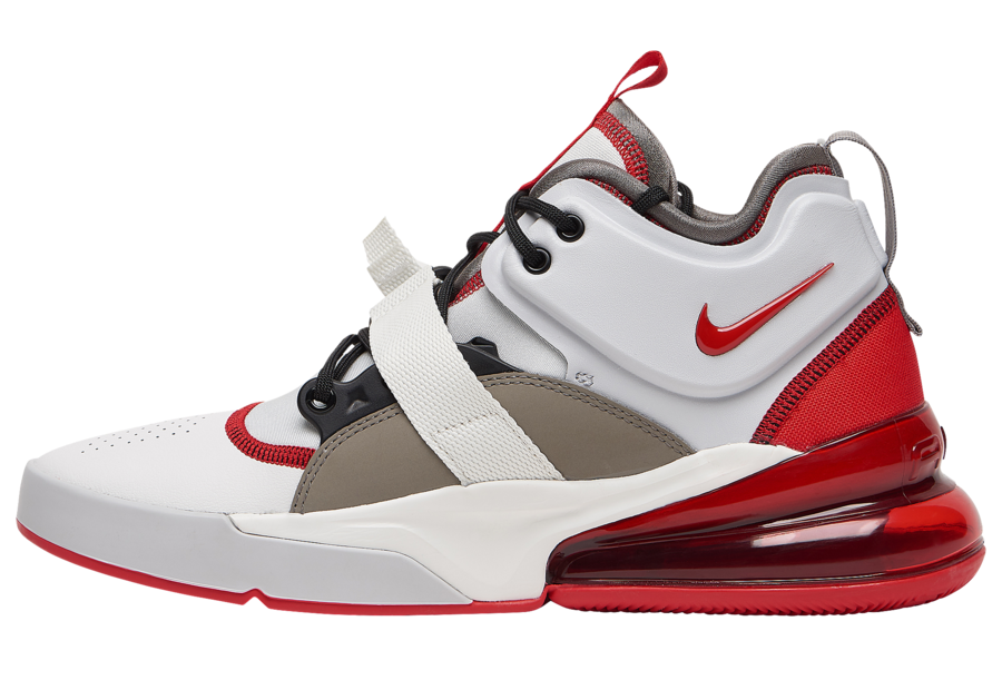 Nike Air Force 270 White University Red 