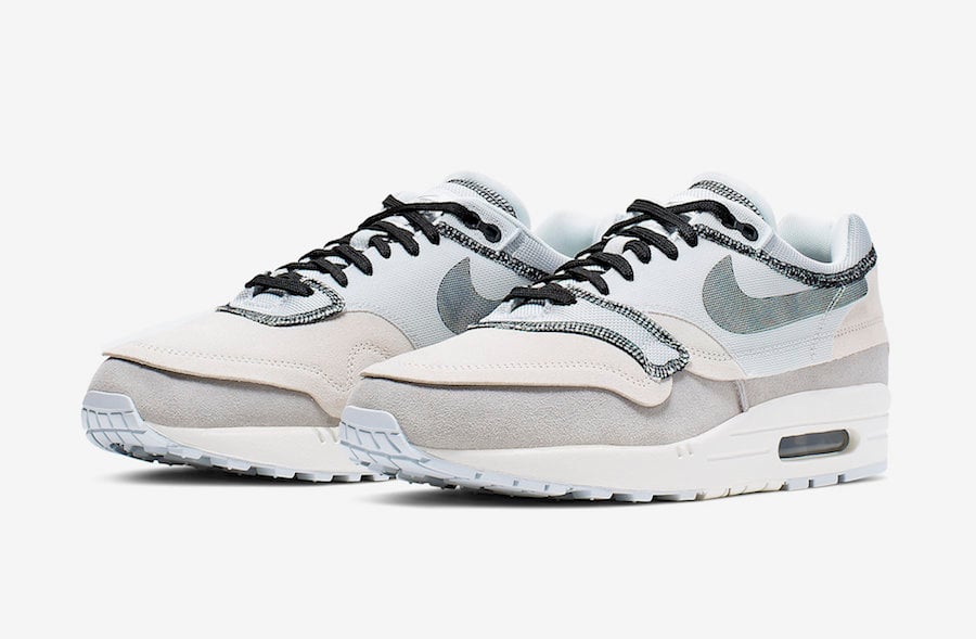 Nike Air Max 1 ‘Inside Out’ in Light Grey Official Images