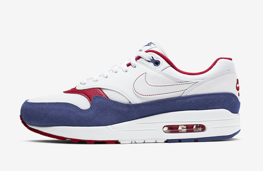 Nike Air Max 1 White Red Blue CJ9927-100 Release Info