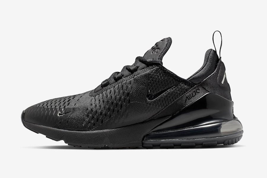 Nike Air Max 270 in Black and Chrome