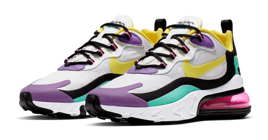 nike air react colors