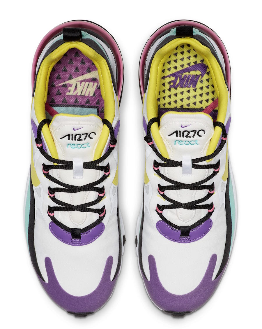 nike air max react 270 mid century