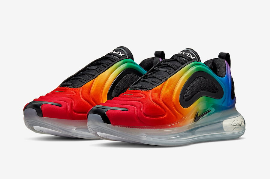 Nike Air Max 720 ‘Be True’ for Gilbert Baker Releases June 1st