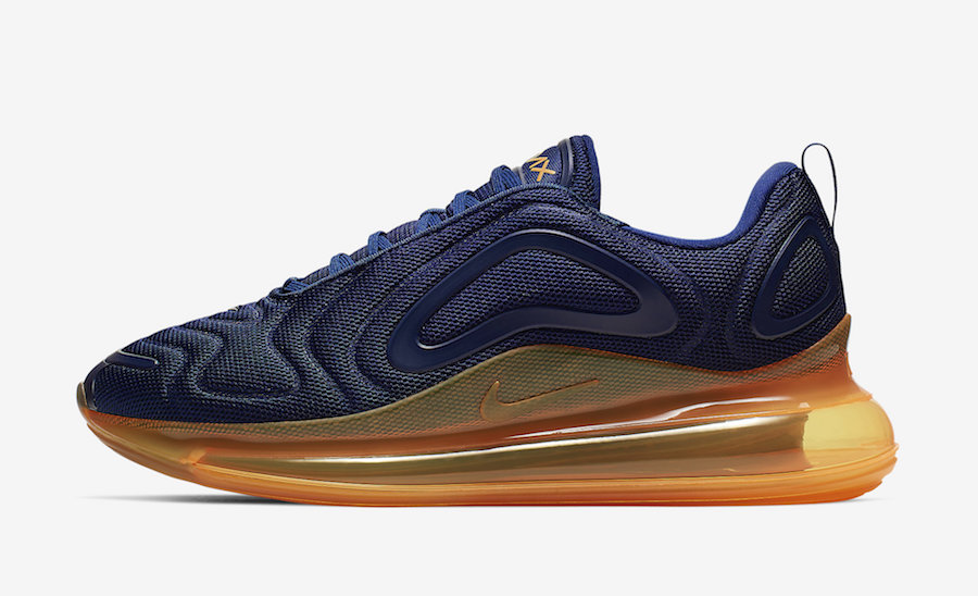 Nike Air Max 720 Midnight Navy Laser Orange AO2924-401 Release Info