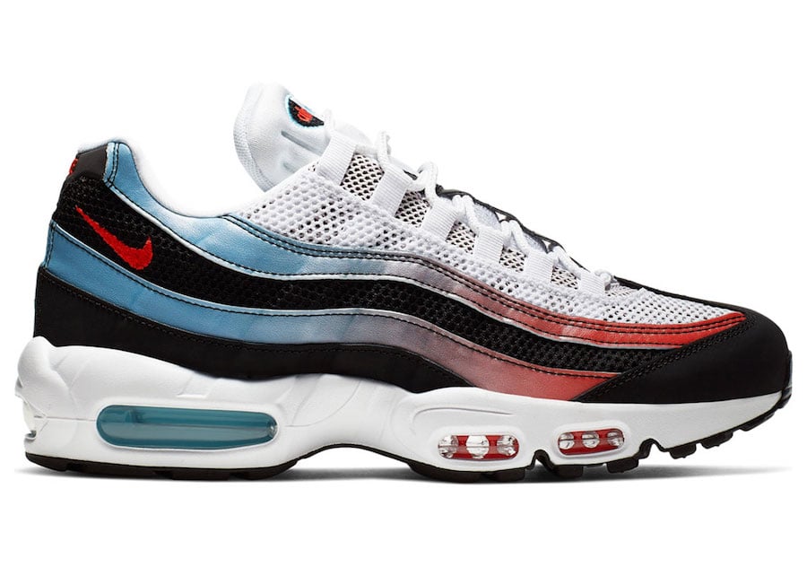 Nike Air Max 95 in University Red and Blue Fury Available Now