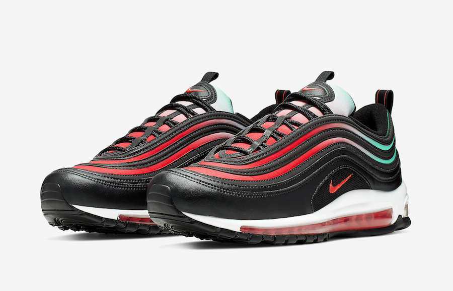 Nike Air Max 97 Black Ember Glow Blue Fury CJ0768-001 Release Info Nike Air Max 97 Black Ember Glow Blue Fury CJ0768-001 Release Info