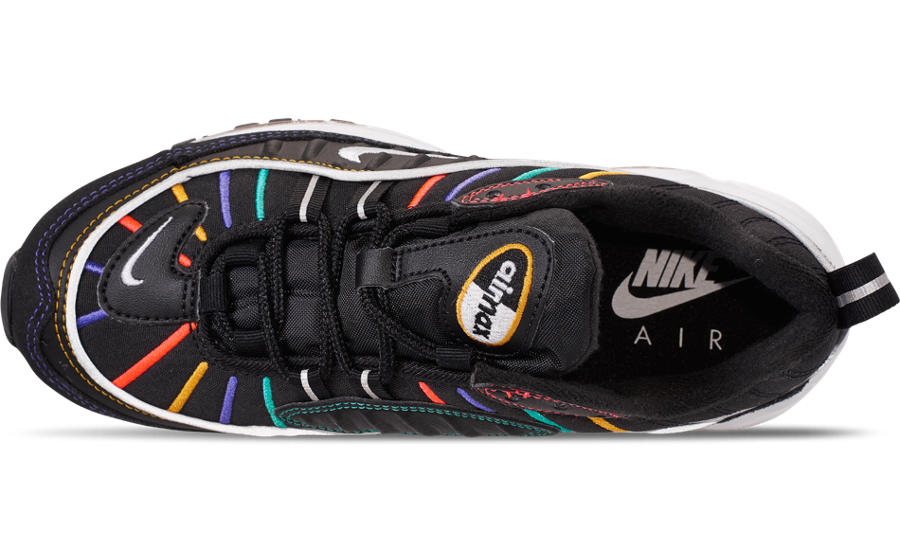 Nike Air Max 98 Black Multicolor CJ7393-001 Release Info