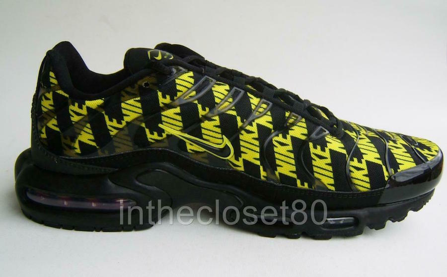 Nike Air Max Plus Black Optic Yellow CJ5331-001 Release Info