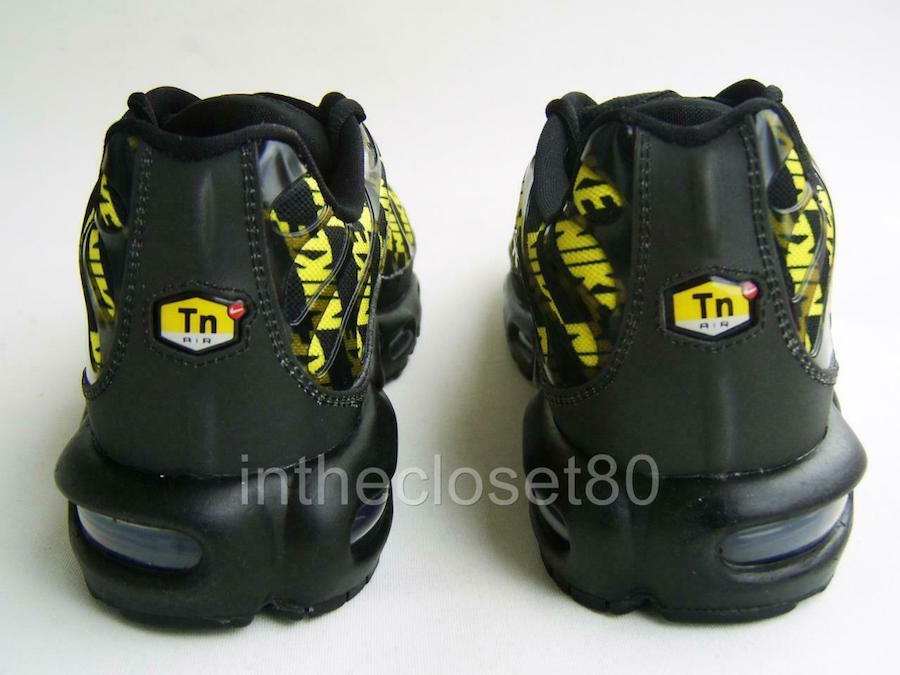 Nike Air Max Plus Black Optic Yellow CJ5331-001 Release Info