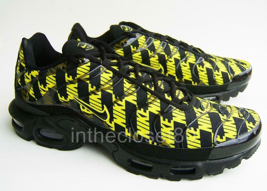 Nike Air Max Plus Black Optic Yellow 