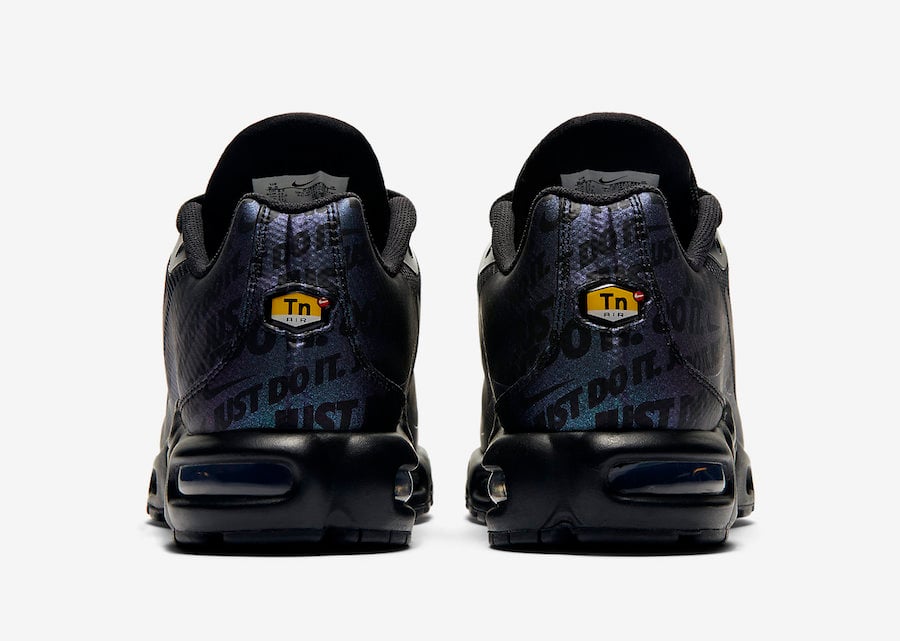 Nike Air Max Plus Just Do It Black Iridescent CJ9697-001 Release Info