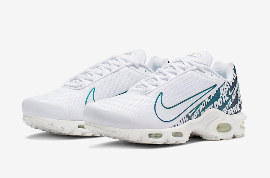 Nike Air Max Plus TN SE Just Do It CJ9697-100 Release Info Nike Air Max Plus TN SE Just Do It CJ9697-100 Release Info