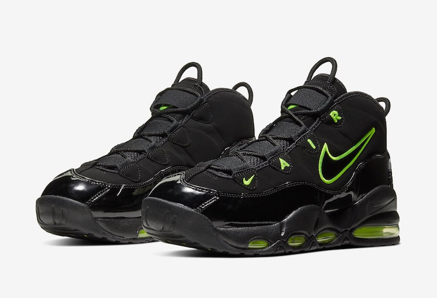 Nike Air Max Uptempo in Black and Volt Official Images