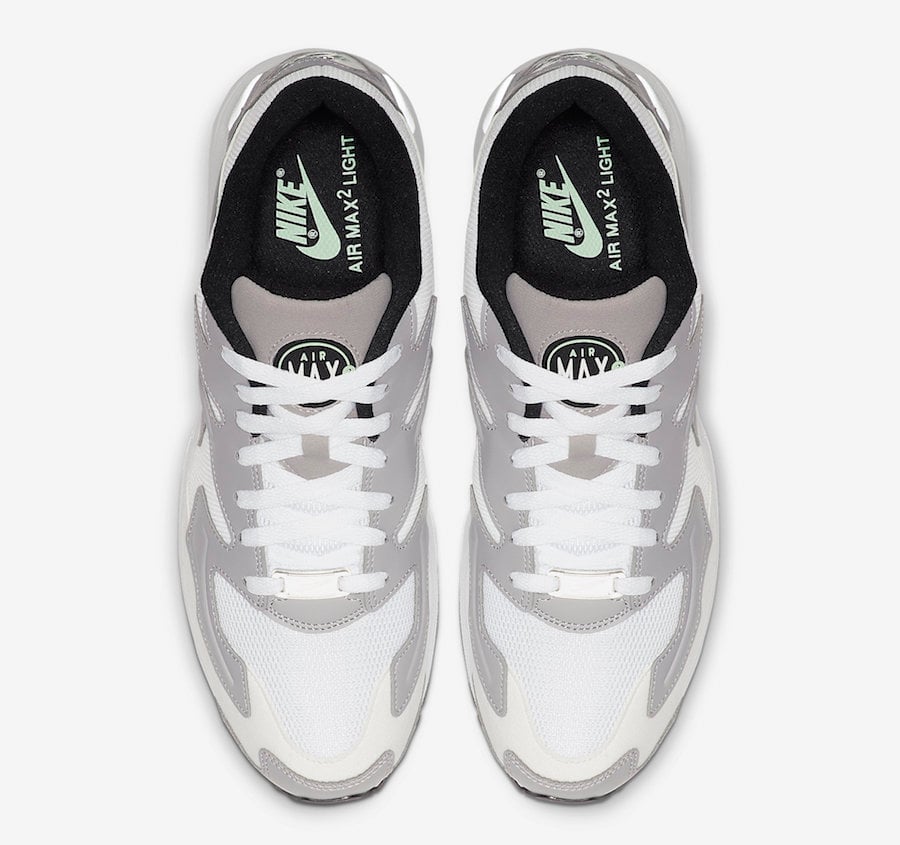 Nike Air Max2 Light Vast Grey Fresh Mint CJ0523-100 Release Info