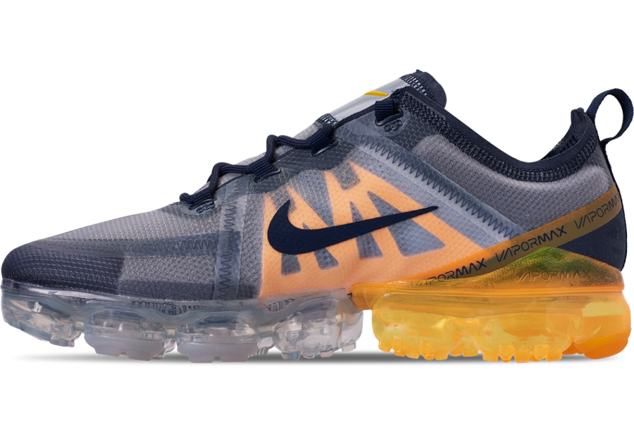 Nike Air VaporMax 2019 Midnight Navy Laser Orange AR6631-401 Release Info