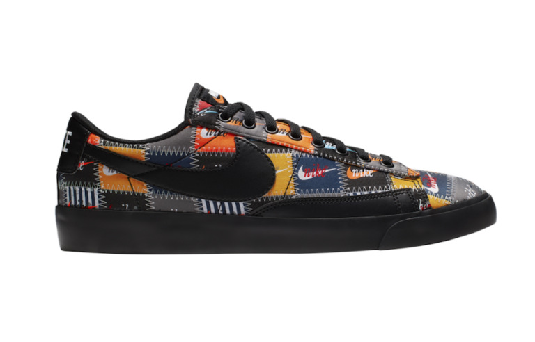 nike blazer low patchwork