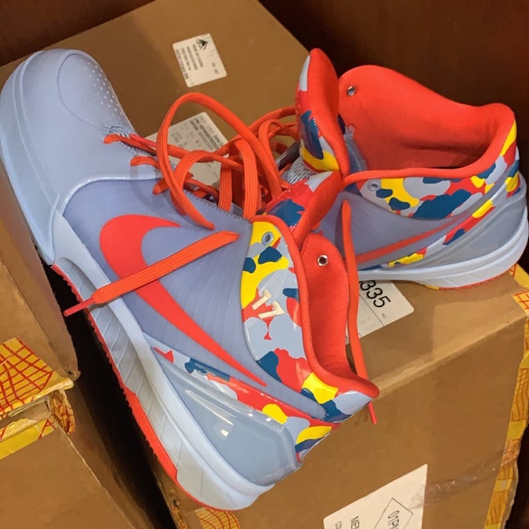 Nike Kobe 4 Protro Camo PJ Tucker PE Nike Kobe 4 Protro Camo PJ Tucker PE