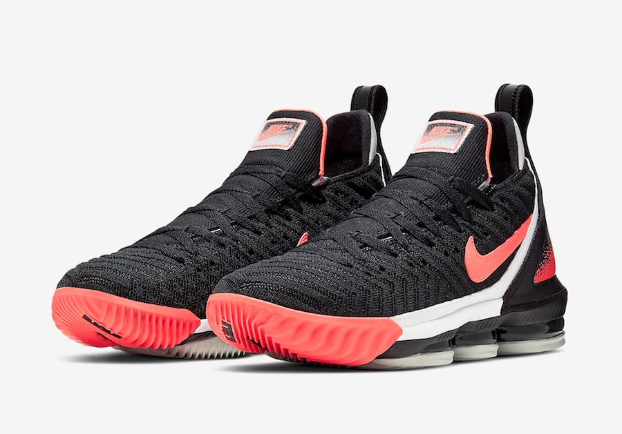 Nike LeBron 16 Hot Lava Black Release Info