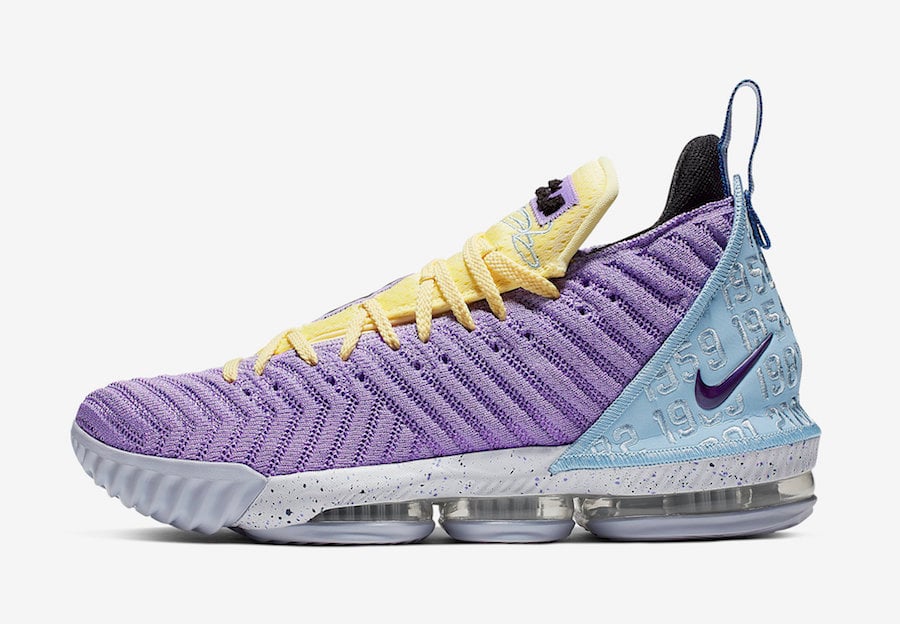 Nike LeBron 16 Lakers CK4765-500 Release Details