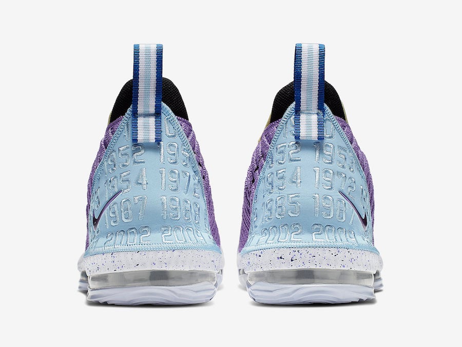Nike LeBron 16 Lakers CK4765-500 Release Details