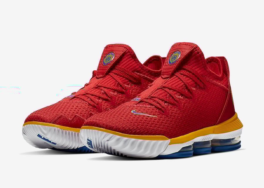 Nike LeBron 16 Low SuperBron CK2168-600 Release Info Nike LeBron 16 Low SuperBron CK2168-600 Release Info