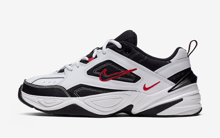 Nike M2K Tekno White Black University Red AV4789-104 Release Info