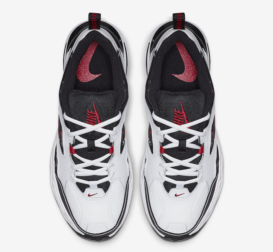 Nike M2K Tekno White Black University Red AV4789-104 Release Info