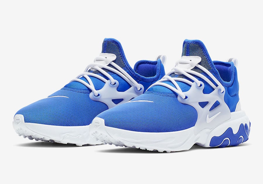 blue nike react presto