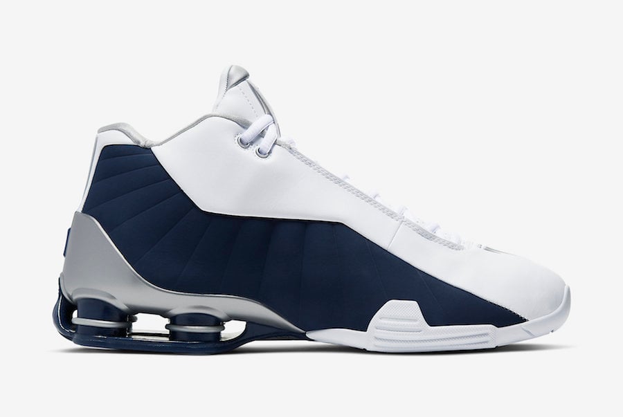 Nike Shox BB4 Olympic 2019 AT7843-100 Release Date Info