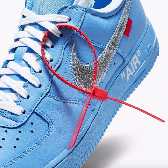 Off-White Nike Air Force 1 Low MCA University Blue CI1173-400 Release ...