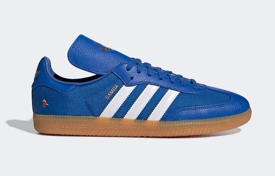 Oyster Holdings adidas Samba OG Blue F35093 Release Info