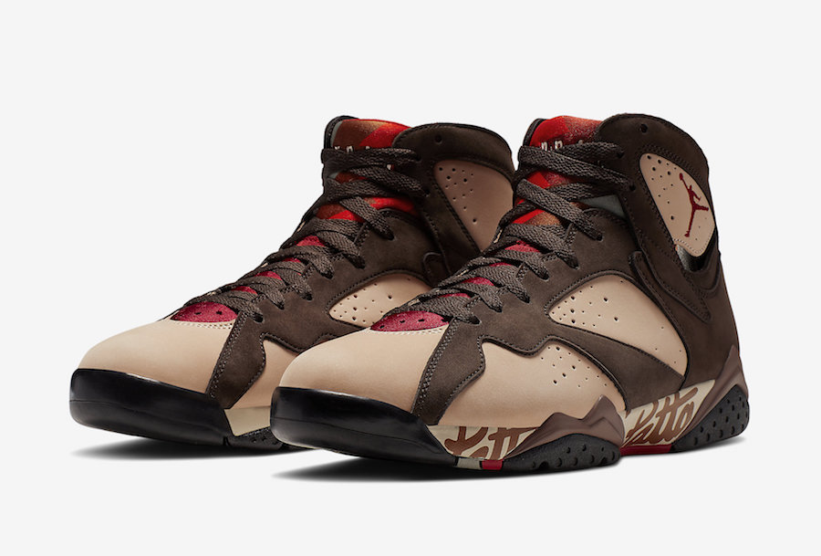 Patta Air Jordan 7 AT3375-200 Release Details