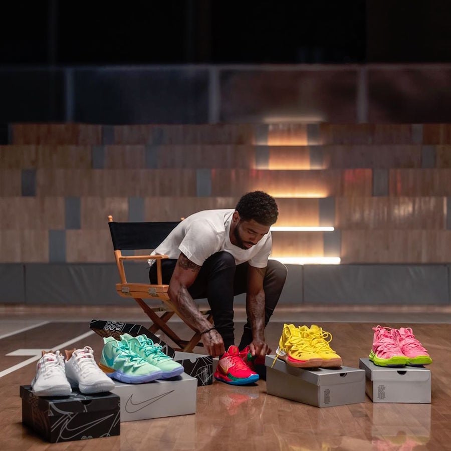 Kyrie 5 Gary Snail 'Spongebob Collection' Shopee philippines