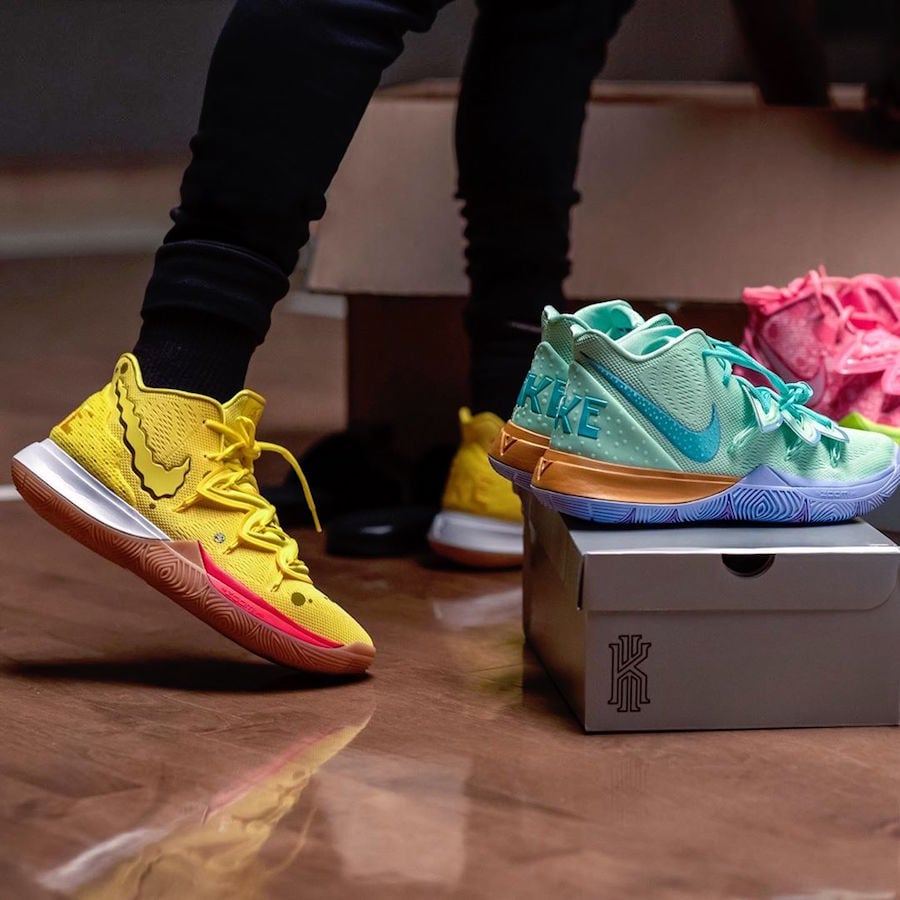 SpongeBob SquarePants x Nike Kyrie 5 SpongeBob