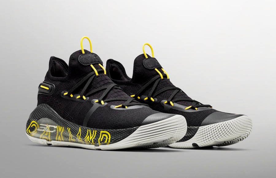 Under Armour Curry 6 Thank You Oakland Release Info