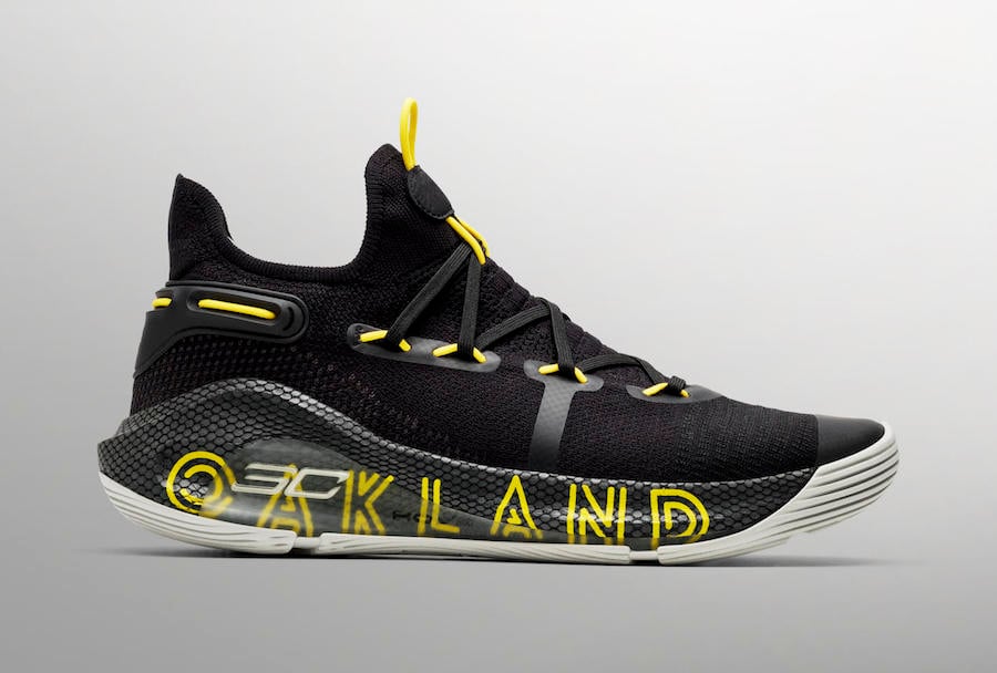 Under Armour Curry 6 Thank You Oakland Release Info