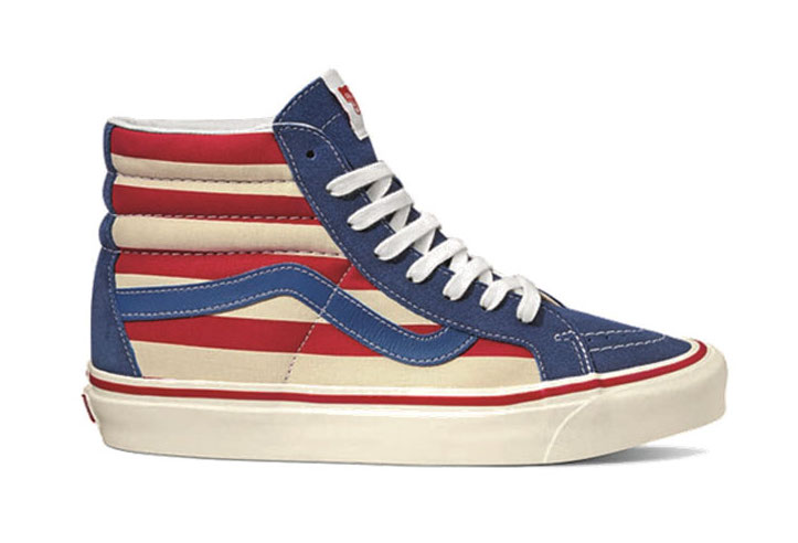 Vans Anaheim Factory SK8-Hi Red Stripes Pack Release Info